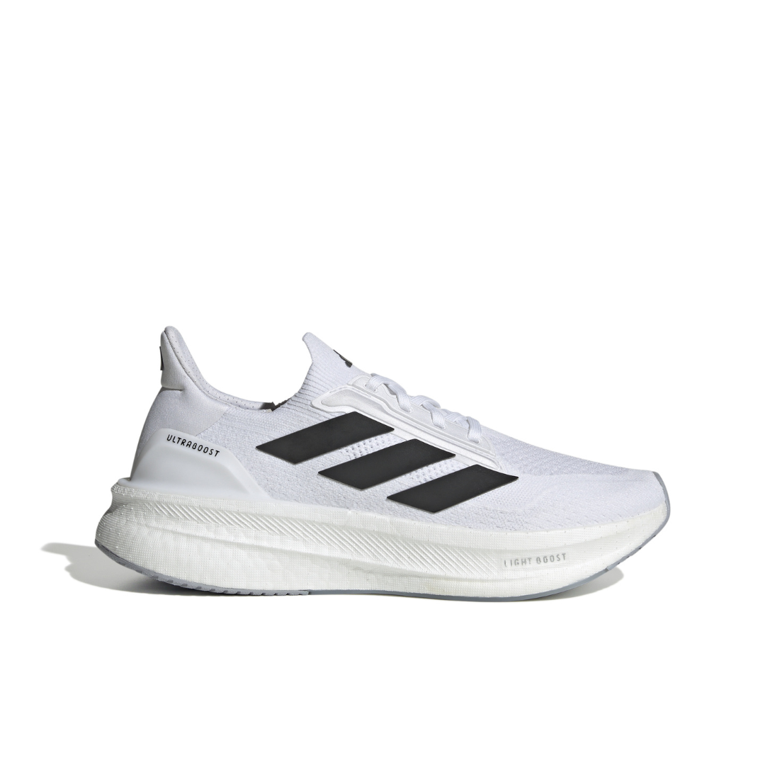adidas Men's Ultraboost 5X 'White/Black' Sneakers 12 adidas Men's Ultraboost 5X 'White/Black' Sneakers 12