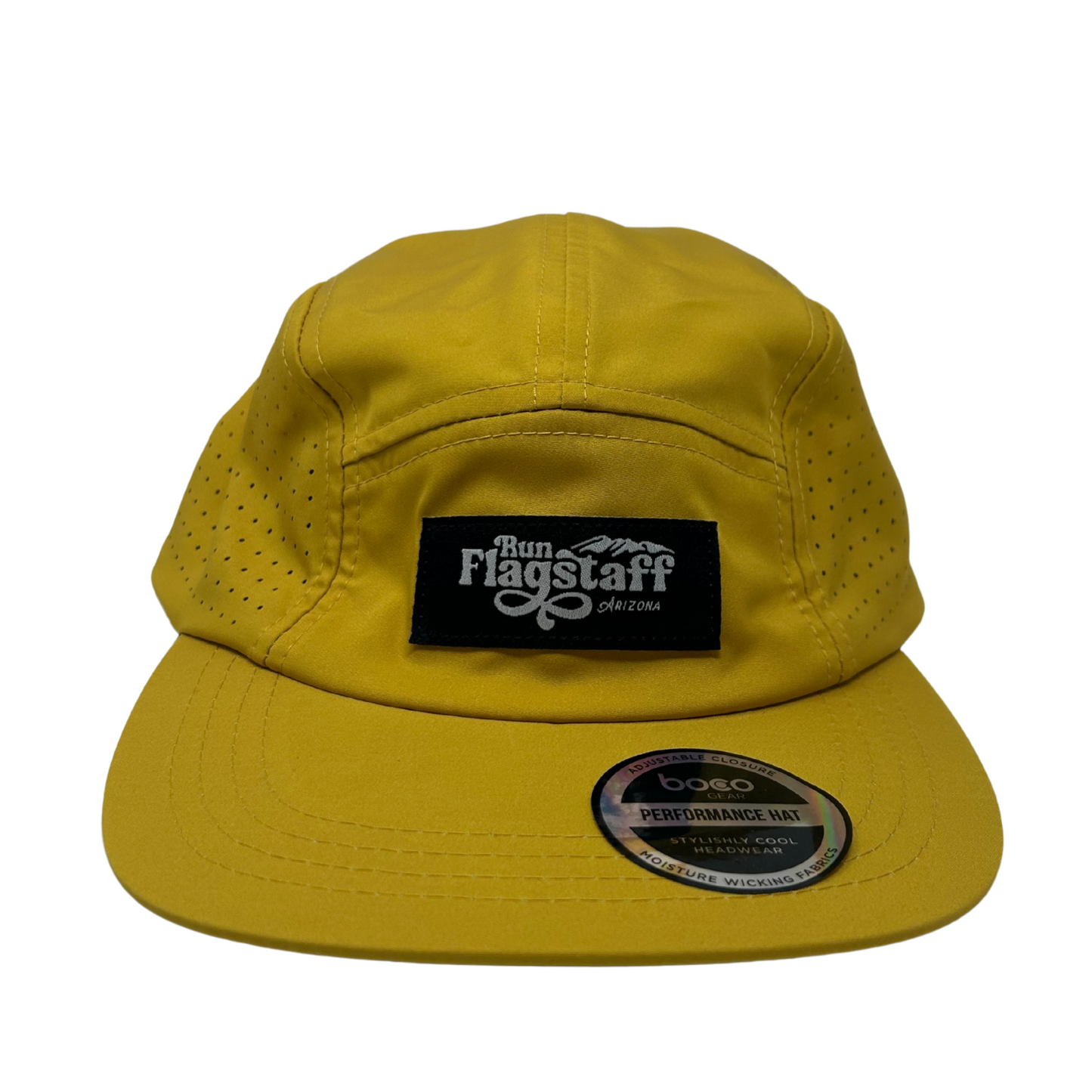 Run Flagstaff 70's Retro Camp Hat Summer 2025 Solid