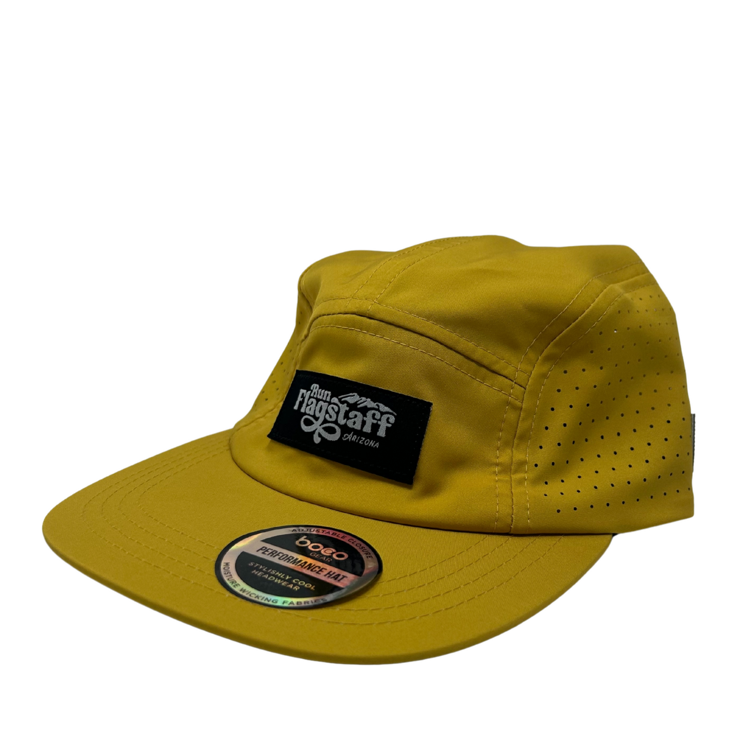 Run Flagstaff 70's Retro Camp Hat Summer 2025 Solid