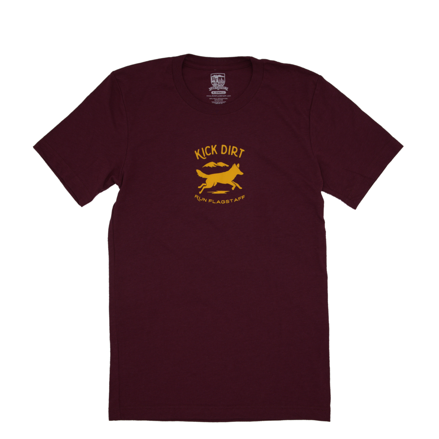Unisex Kick Dirt Run Flagstaff Tee