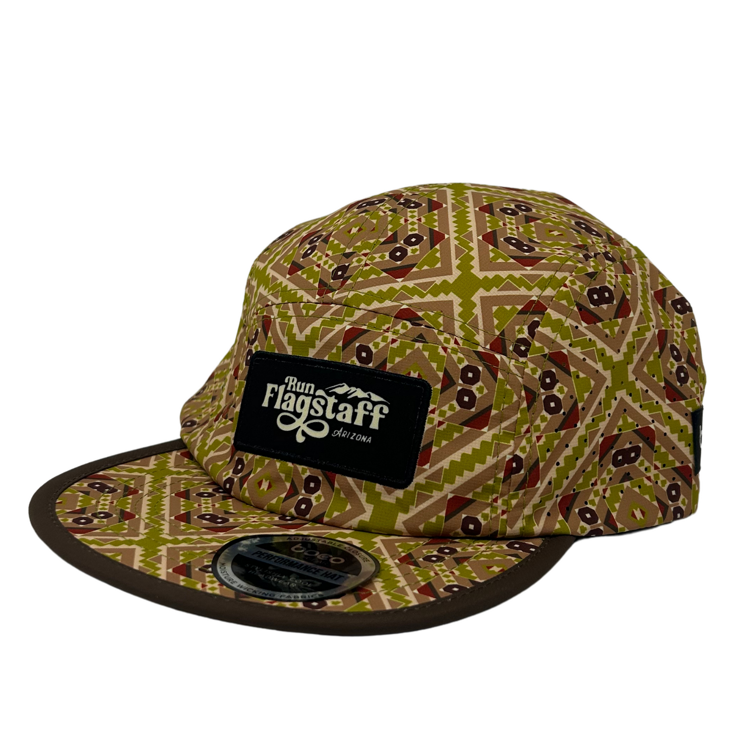 Run Flagstaff 70's Retro Camp Hat