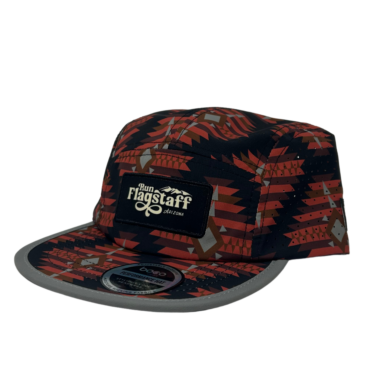 Run Flagstaff 70's Retro Camp Hat
