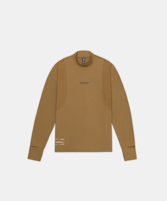 Men's AuraGrid Mockneck Long Sleeve