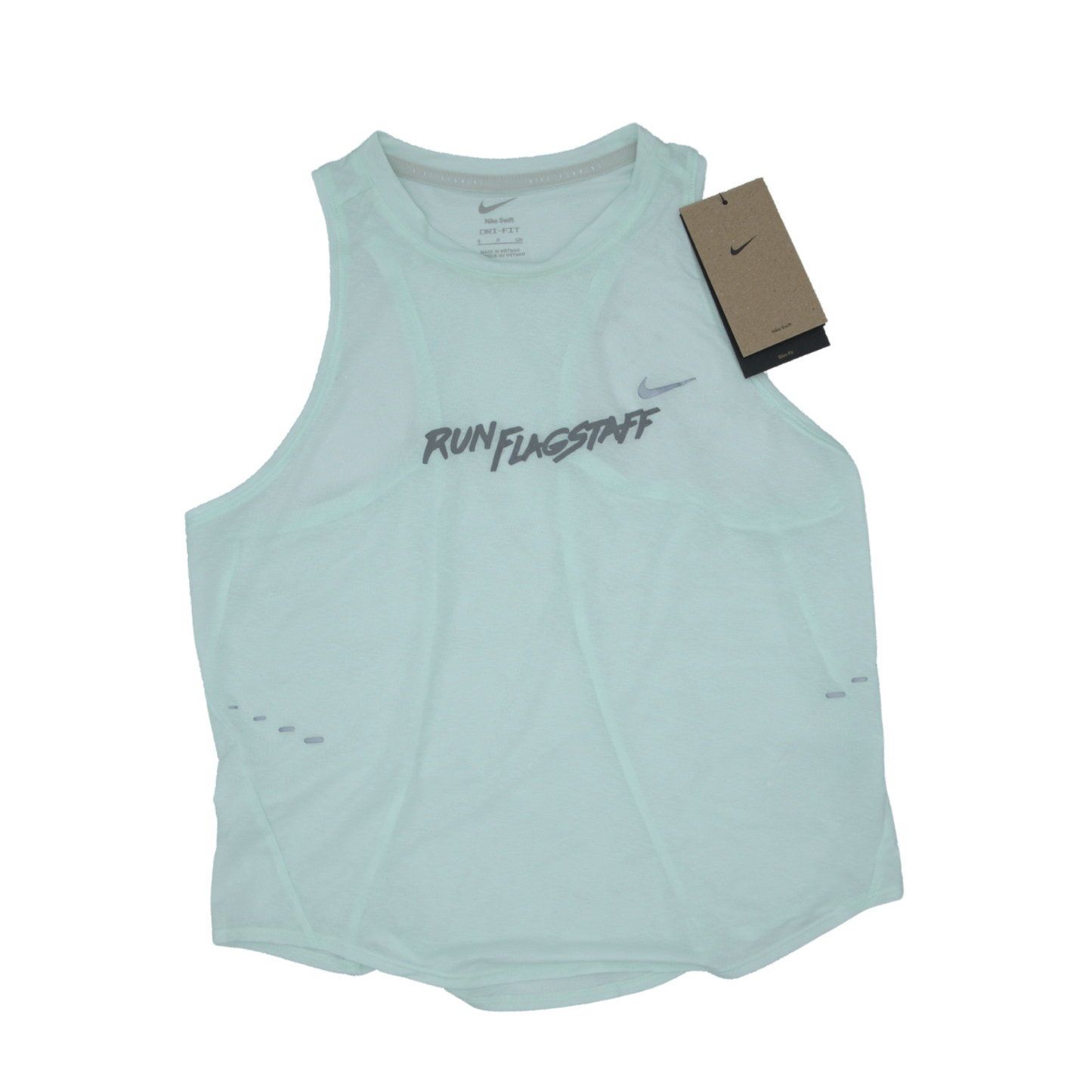 Women's RWRF Text Swift Breathe Dri-FIT Running Tank Top