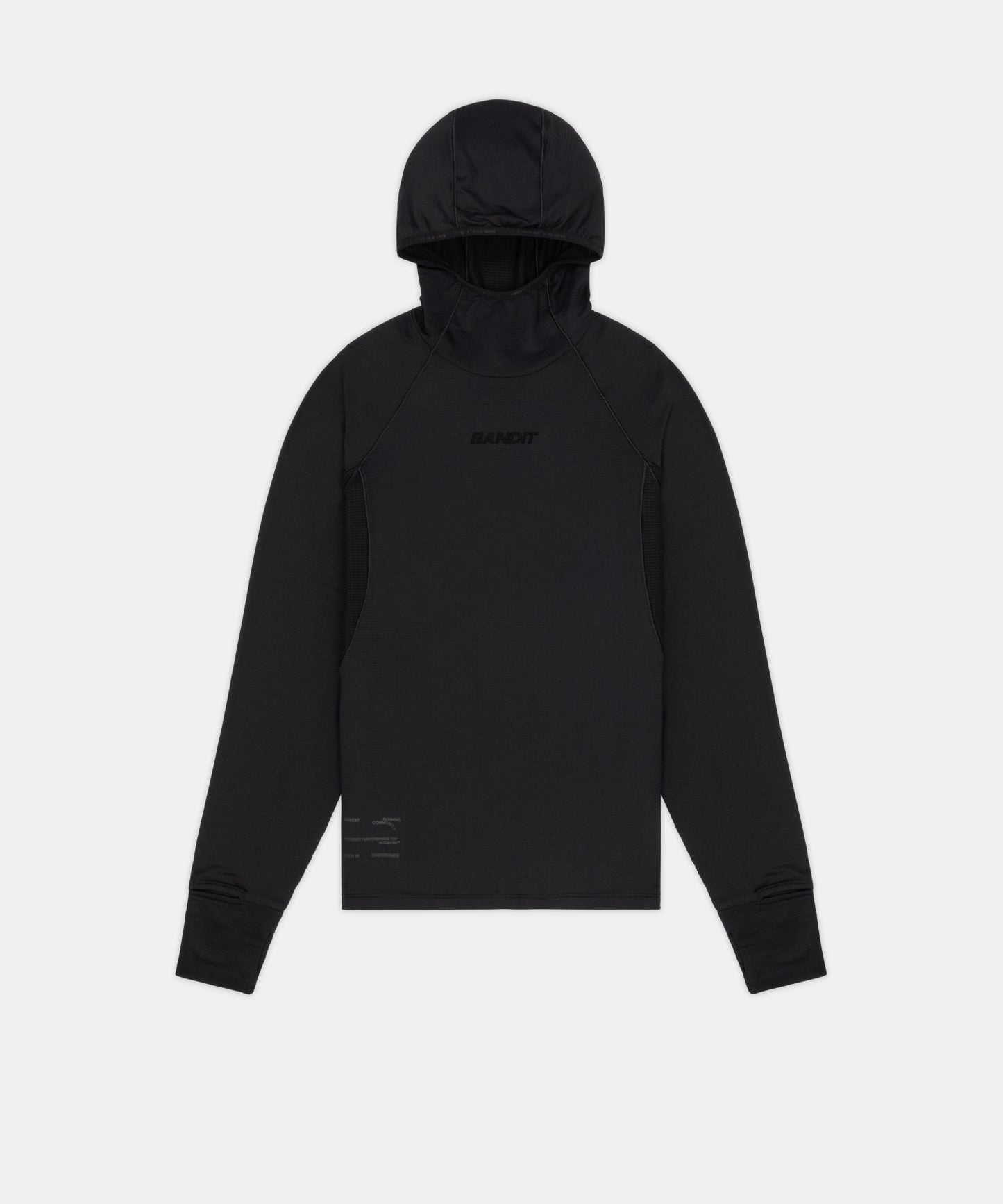 Men's AuraGrid Hooded Performance Top