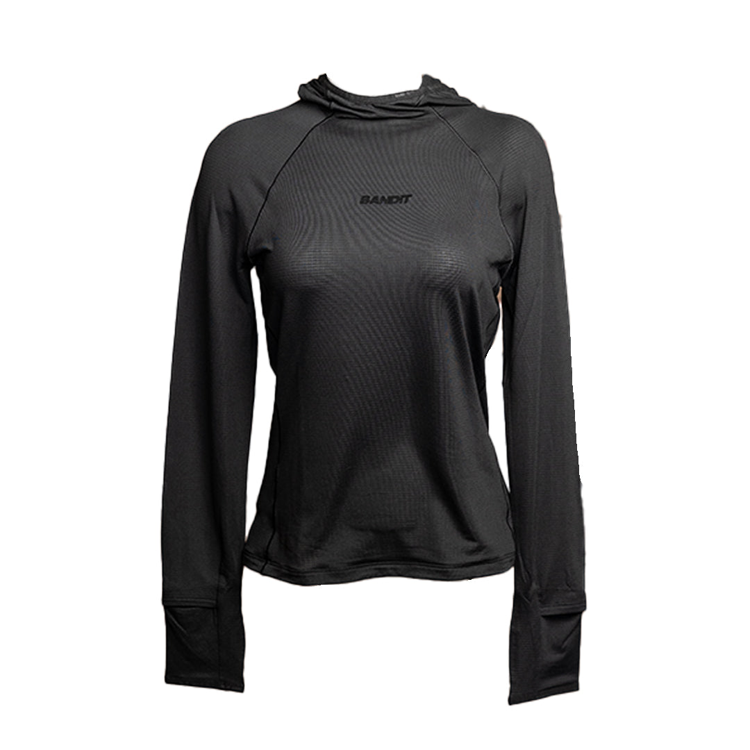 Women's AuraGrid Hooded Performance Top