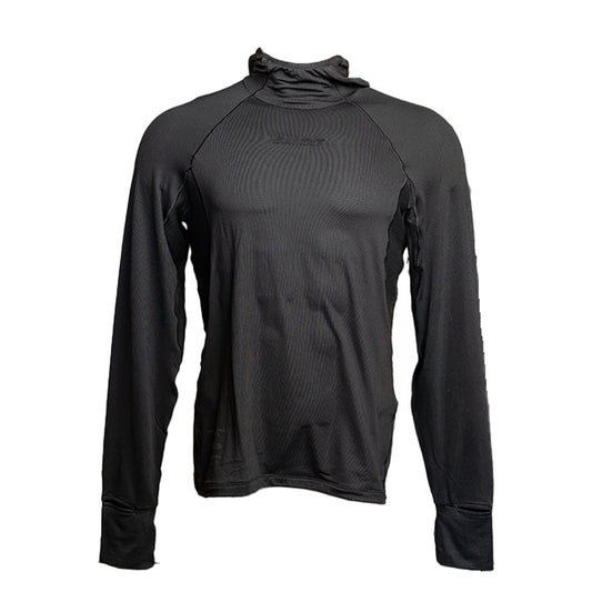 Men's AuraGrid Hooded Performance Top